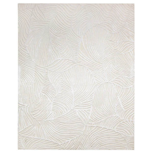 Palm Rug - Ivory 3 Palm Rug - Ivory