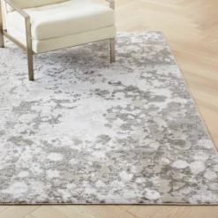 Mercury Rug - Silver