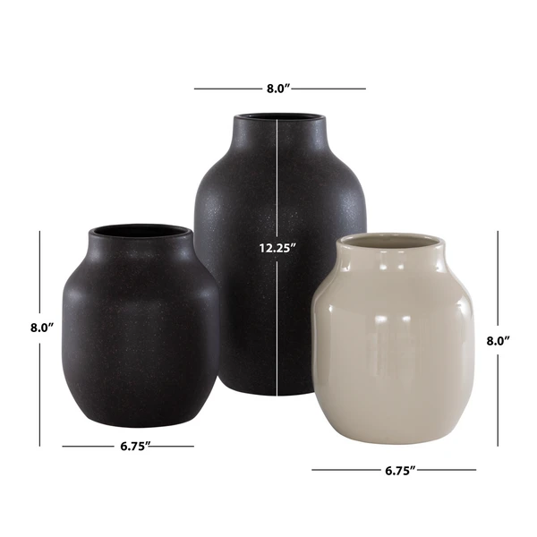 Rayann Vase - Set Of 3 10 Rayann Vase - Set Of 3 - Image 8