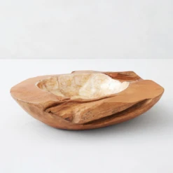 Organic Capiz Bowl -Home Decor Shop webimage 160160778 ALT1 1