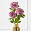 Dusty Purple Bulb Dahlia - Set Of 3 -Home Decor Shop webimage 162117115