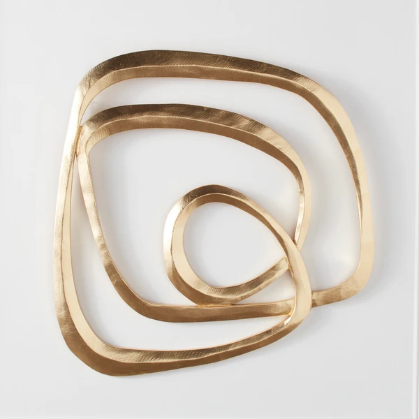 Infinity 1 Wall Decor - Gold 3 Infinity 1 Wall Decor - Gold