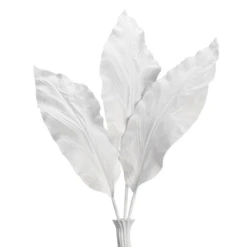 Canna Leaf Branch - Set Of 3