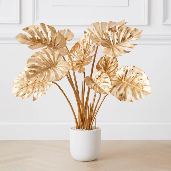 Monstera Tree - Gold 3 Monstera Tree - Gold