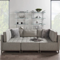 Faux Grass In Silver Pot -Home Decor Shop webimage 207540972a rv4 jpg 1