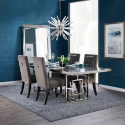 Faux Grass In Silver Pot -Home Decor Shop webimage 207540972a rv6 jpg 1