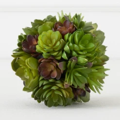 Faux Succulent Ball -Home Decor Shop webimage 209407367 7