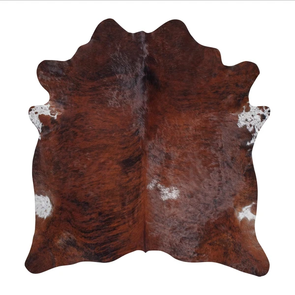 Augusto Hair On Cowhide Rug - Dark Brown 4 Augusto Hair On Cowhide Rug - Dark Brown - Image 2