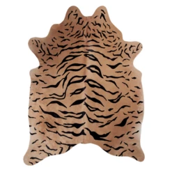 Miguel Hair On Cowhide Rug - Tan/Black -Home Decor Shop webimage 620009735 1 jpg