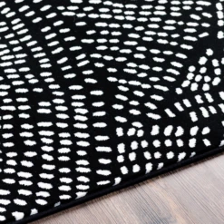 Addison Rug - Black -Home Decor Shop webimage 620085056 5 jpg