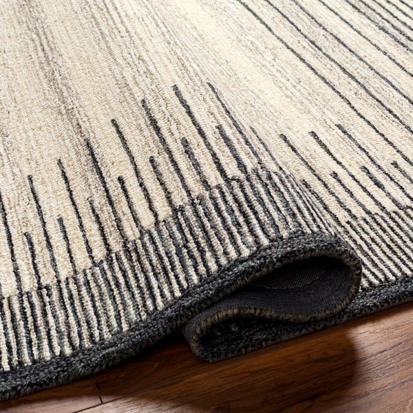 Zoey Rug - Beige/Black 5 Zoey Rug - Beige/Black - Image 3