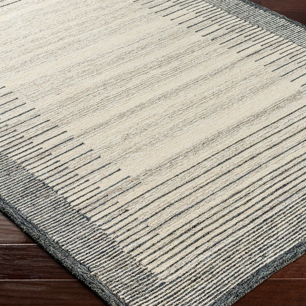Zoey Rug - Beige/Black 7 Zoey Rug - Beige/Black - Image 5