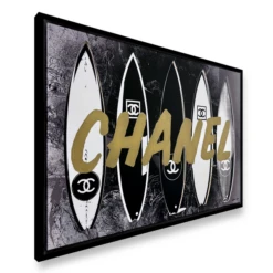 Wild Thing - Black Frame/Gold Accents -Home Decor Shop webimage 630351813 630344870 630335947 ALT1